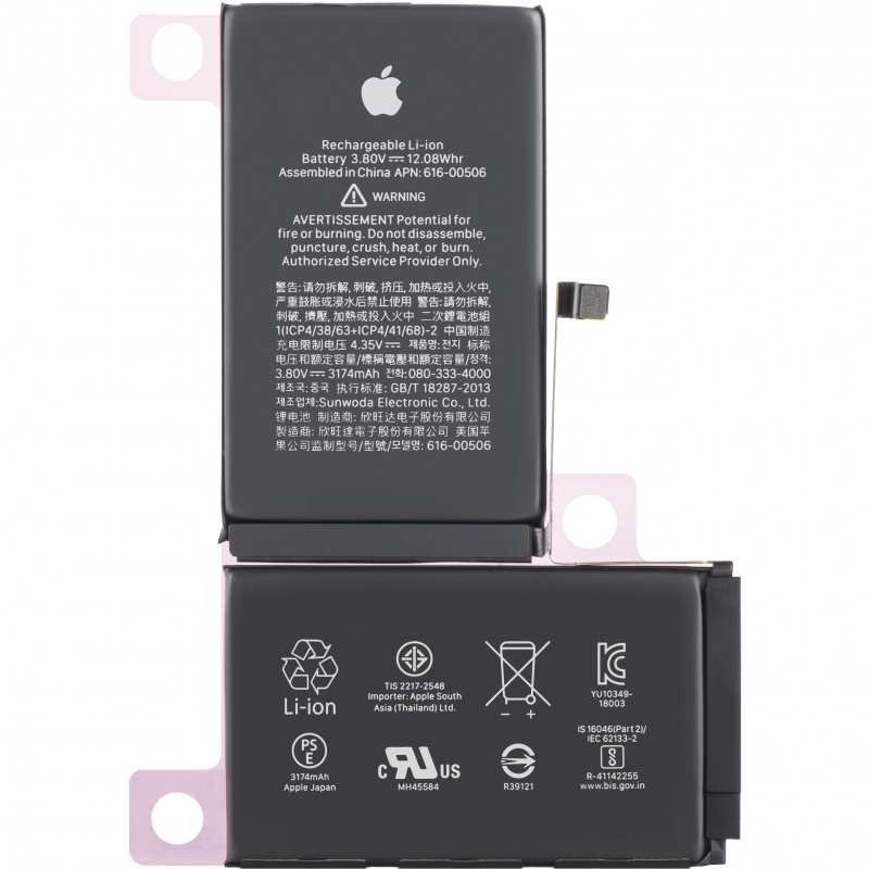 battery-iphone-xs-max-front